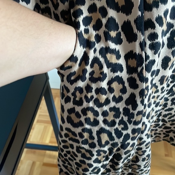 Kate Spade 3/4" Sleeve Leopard Print Ponte Dress! - Picture 5 of 16